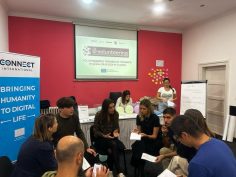 The “Volunt@@ring” Training within the E-volunteering Project is held in Belgrade