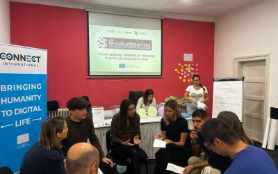 The “Volunt@@ring” Training within the E-volunteering Project is held in Belgrade