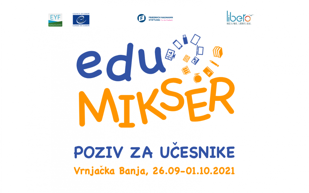 Poziv za trening seminar – eduMIKSER (Vrnjačka Banja, 26.09-01.10.2021)