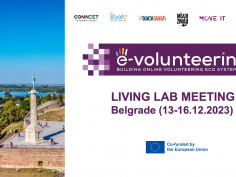 Call for participants – E-volunteering Living Lab Meeting (Belgrade,13-16.12.2023)